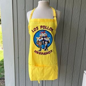 2015 Breaking Bad 'Los Pollos Hermanos" Restaurant Apron Adult Size Brand New